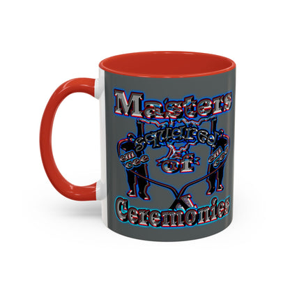 em cee squared - Accent Mug (dark grey)