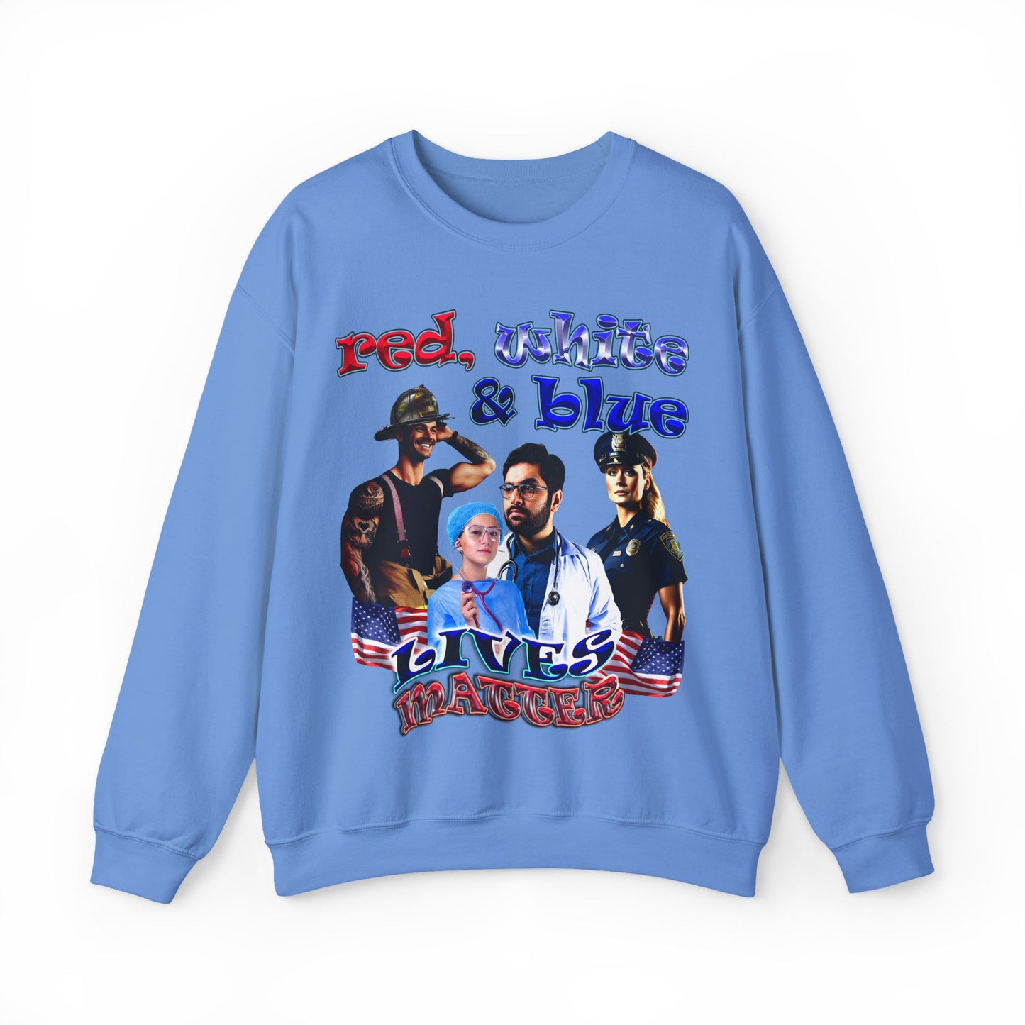 rw&b lives matter - Unisex Heavy Blend™ Crewneck Sweatshirt