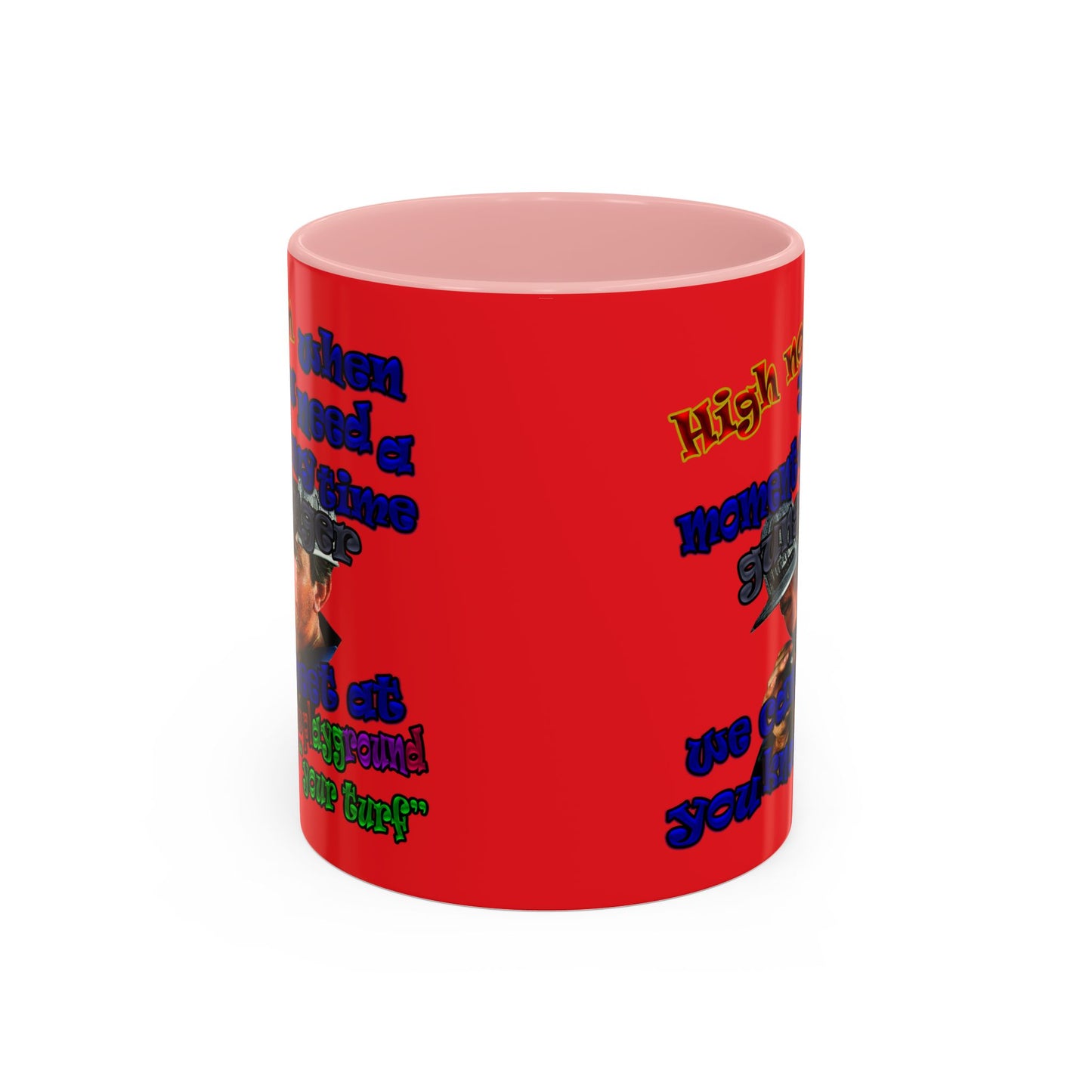 high noon - Accent Mug (red)
