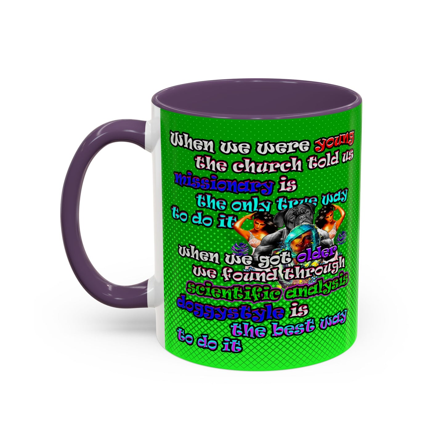 doggystyle - Accent Mug (logo green)