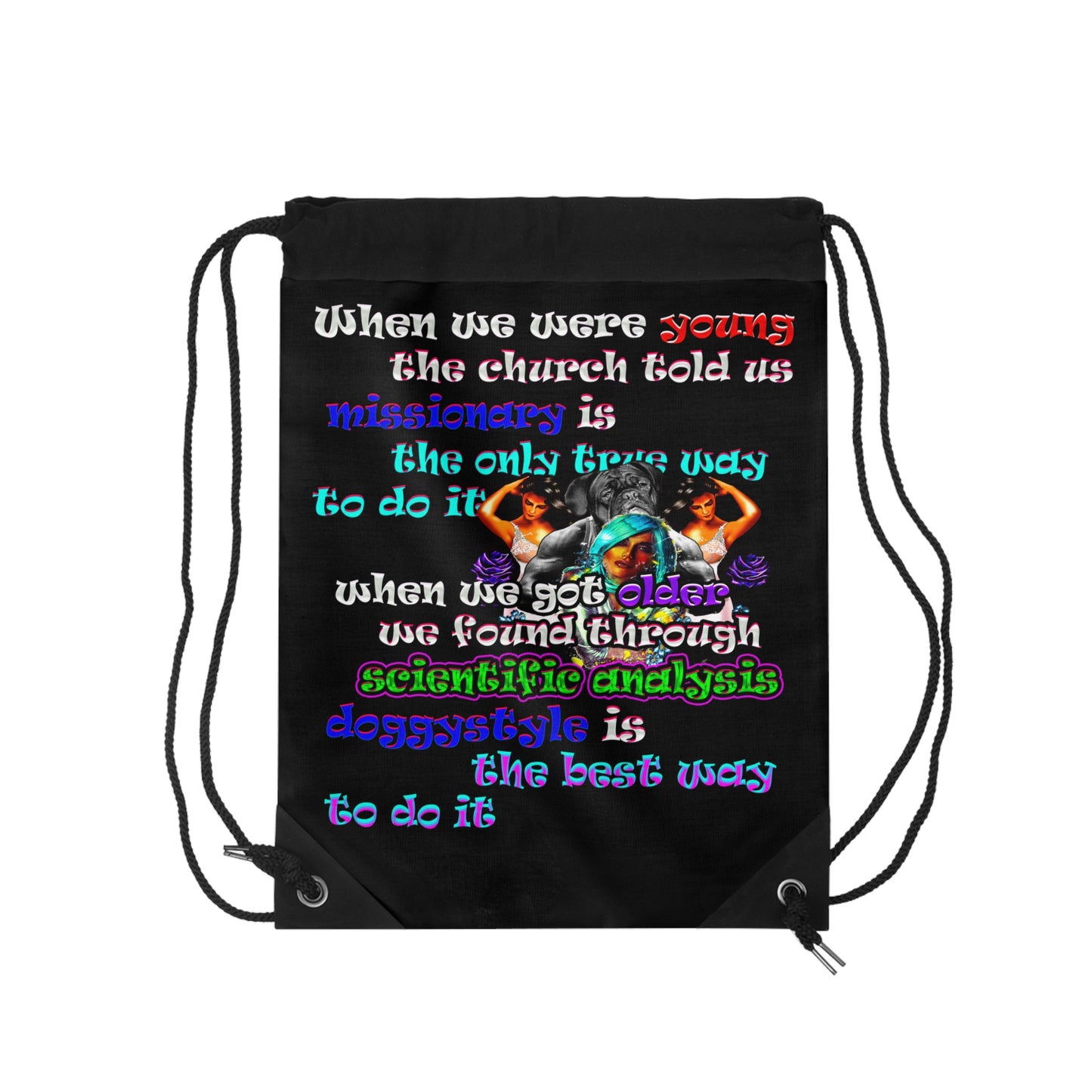 doggystyle - Drawstring Bag (black)