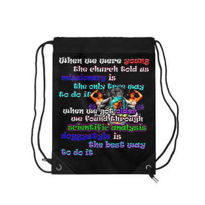 doggystyle - Drawstring Bag (black)