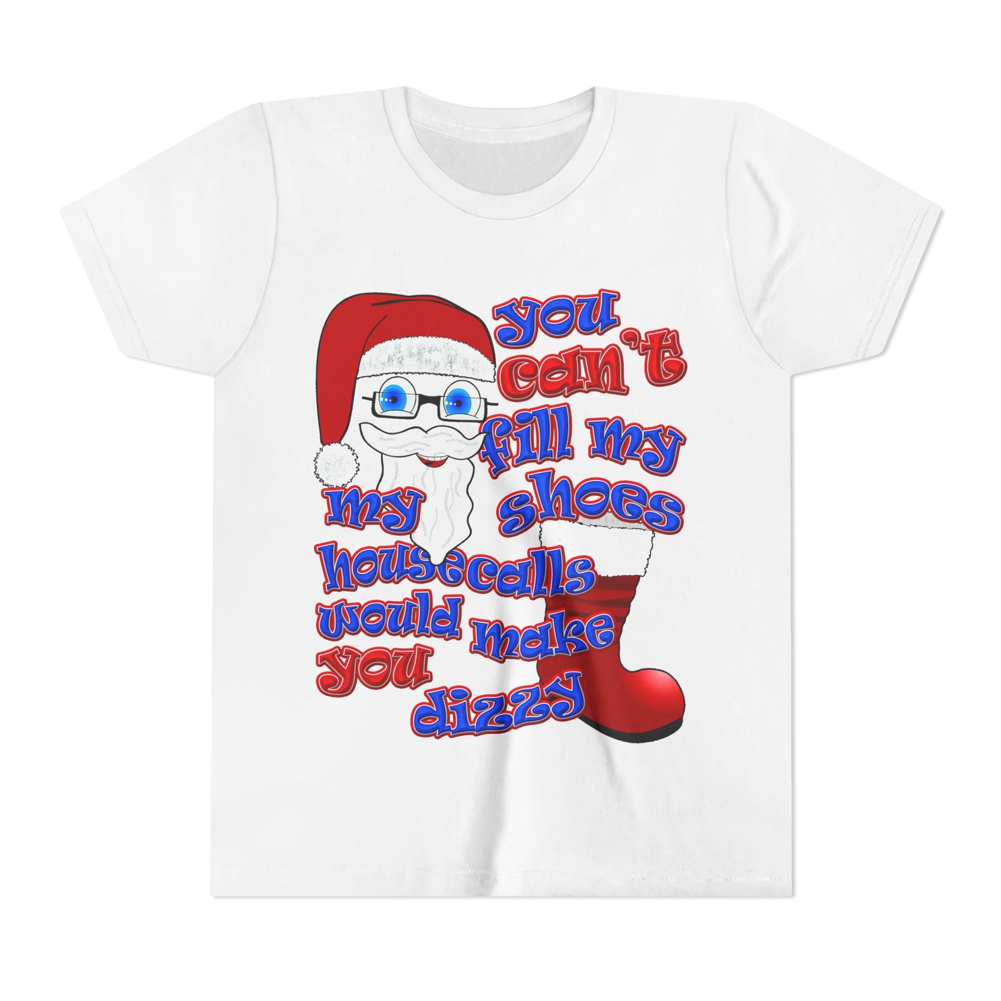 santa's shoes - Youth Short Sleeve Tee