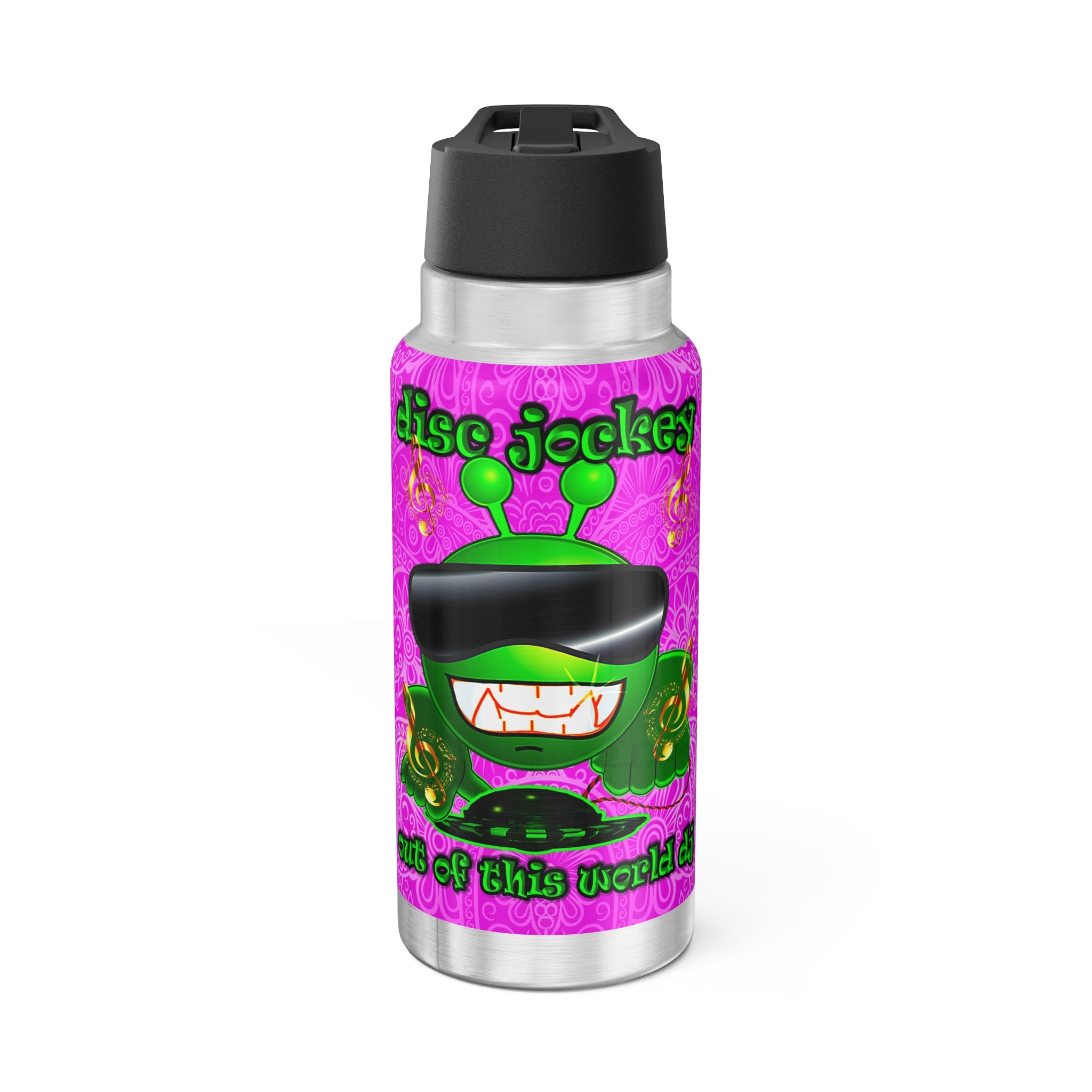 disc jockey - Gator Tumbler, 32oz (pink swirl)