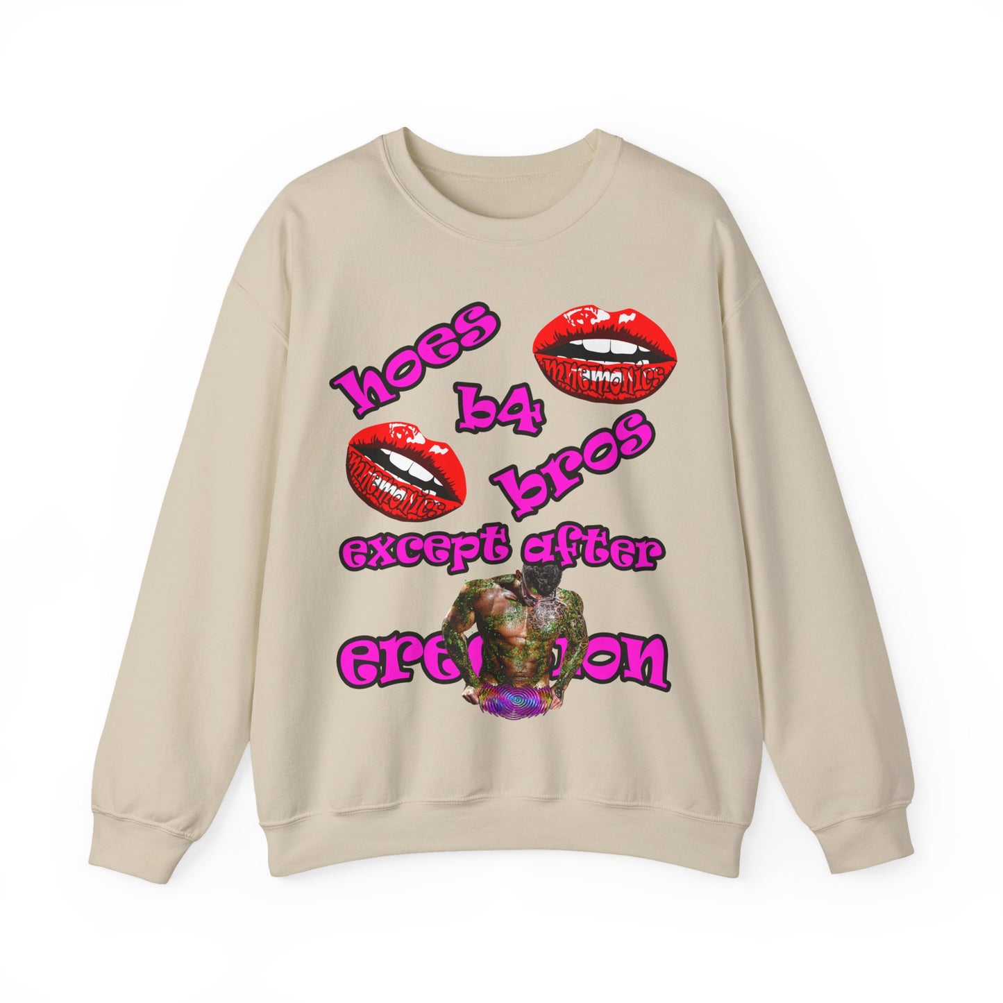 hoes b4 bros - Unisex Heavy Blend™ Crewneck Sweatshirt