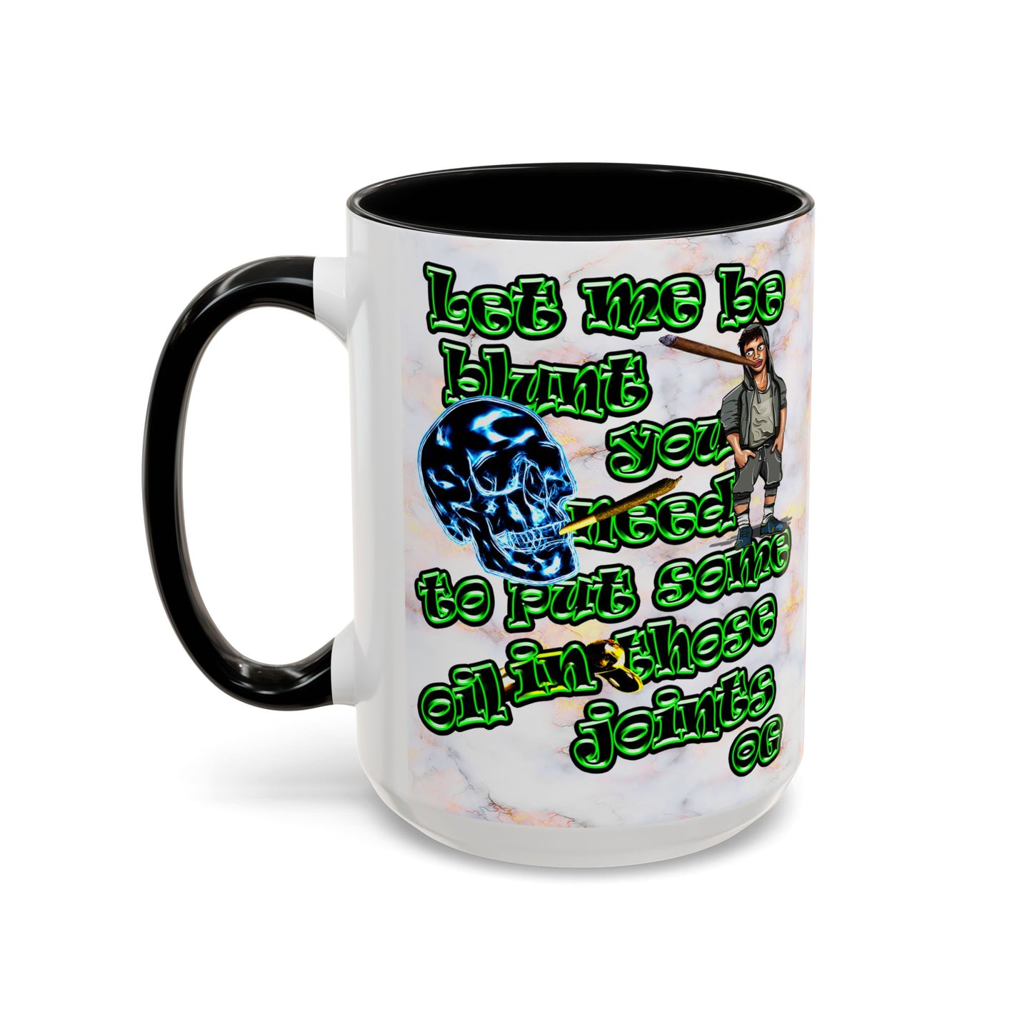og - Accent Mug (white marble)