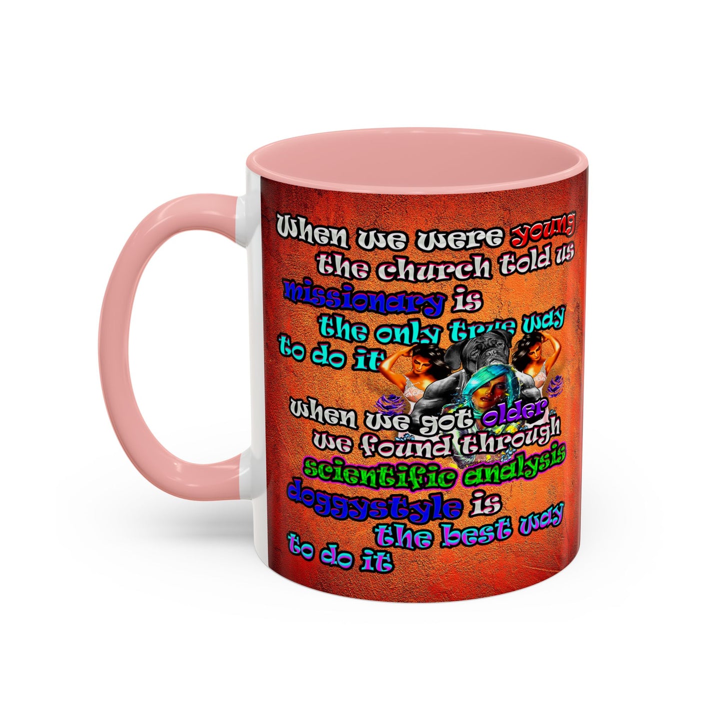 doggystyle - Accent Mug (burnt orange)