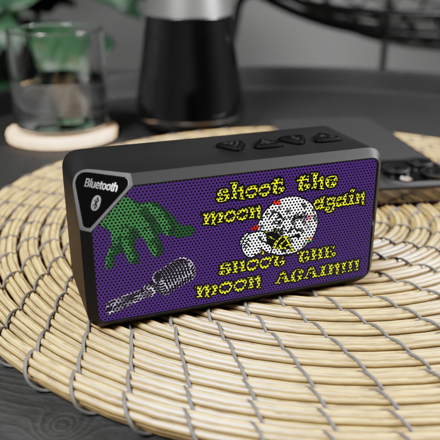 shoot the moon again - Jabba Bluetooth Speaker (purple)