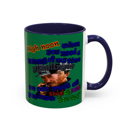 high noon - Accent Mug (dark green)