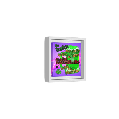 celtics logo - framed canvas art (purple-pink wave)