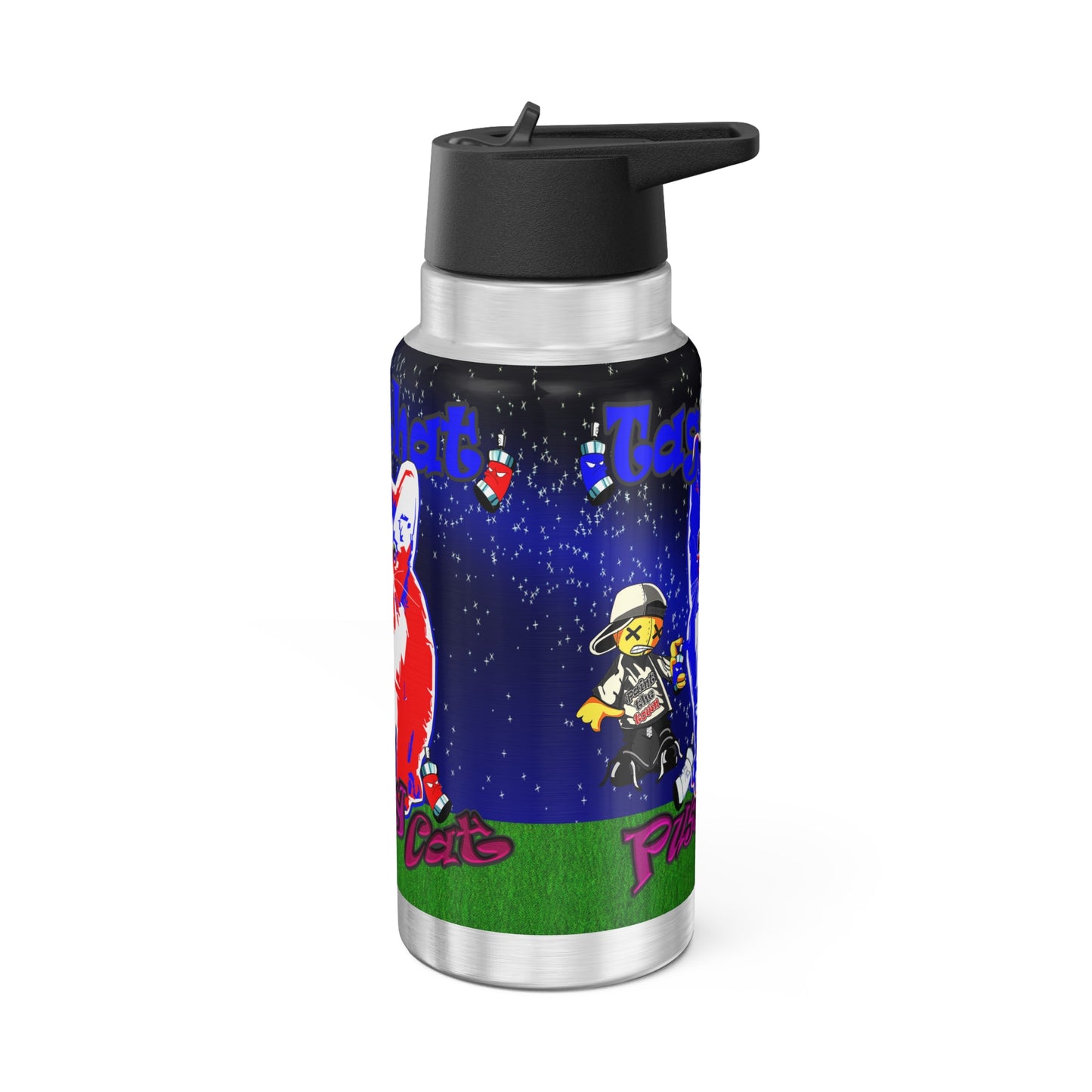 tag that - Gator Tumbler, 32oz  ('snoops' background)