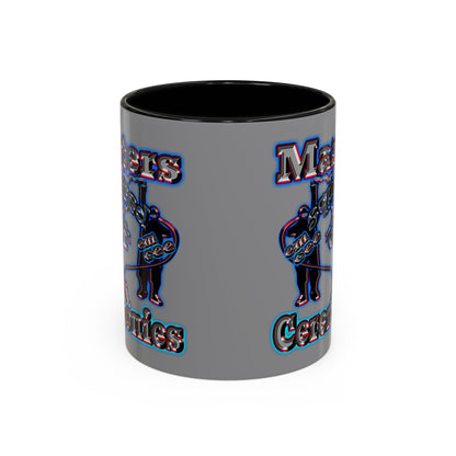 em cee squared - Accent Mug (grey)