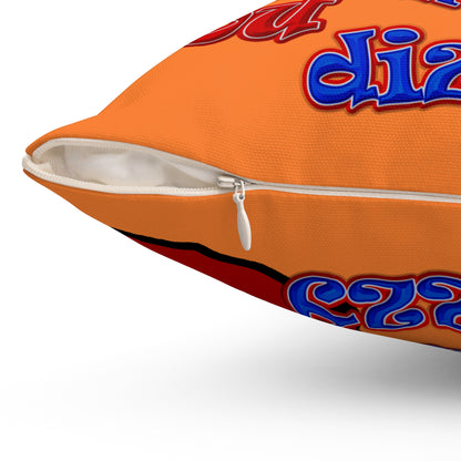 santa's shoes - Spun Polyester Square Pillow - (crusta)