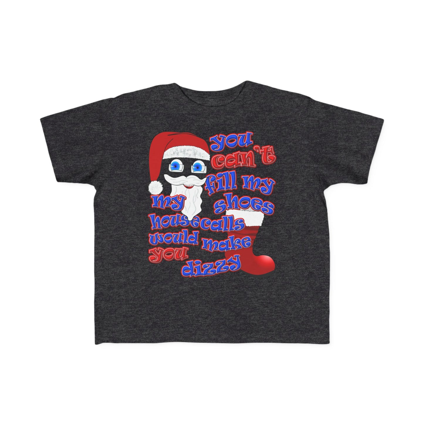 santa's shoes - Toddler's Fine Jersey Tee