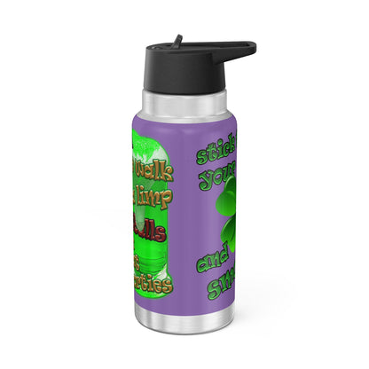 celtics logo - Gator Tumbler, 32oz (light purple)