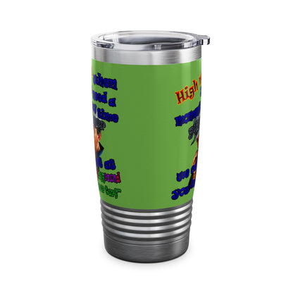 high noon - Ringneck Tumbler, 20oz (green)