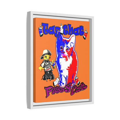 tag that - framed canvas art (crusta)
