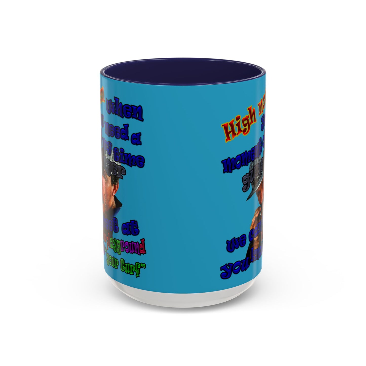 high noon - Accent Mug (turquoise)