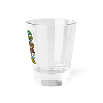 the bum's shit - Shot Glass