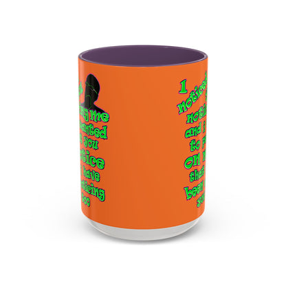 noticed you noticing - Accent Mug (crusta)