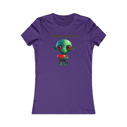 I don't care that your grey - Women's Favorite Tee