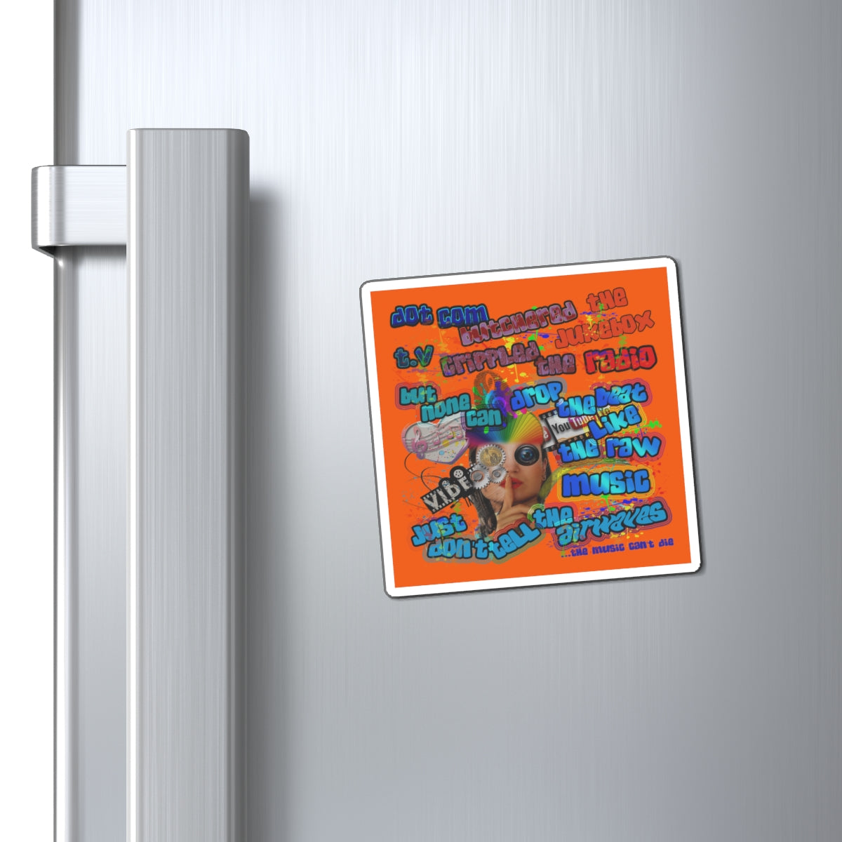 drop the beat - Magnets - (orange)
