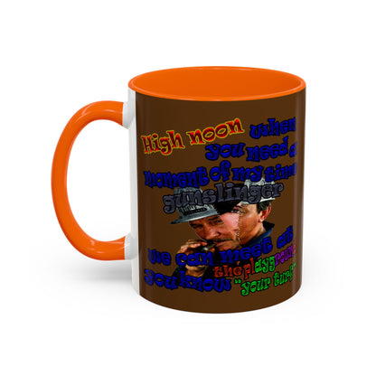 high noon - Accent Mug (brown)