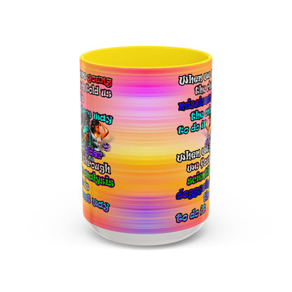 doggystyle - Accent Mug (color blur)