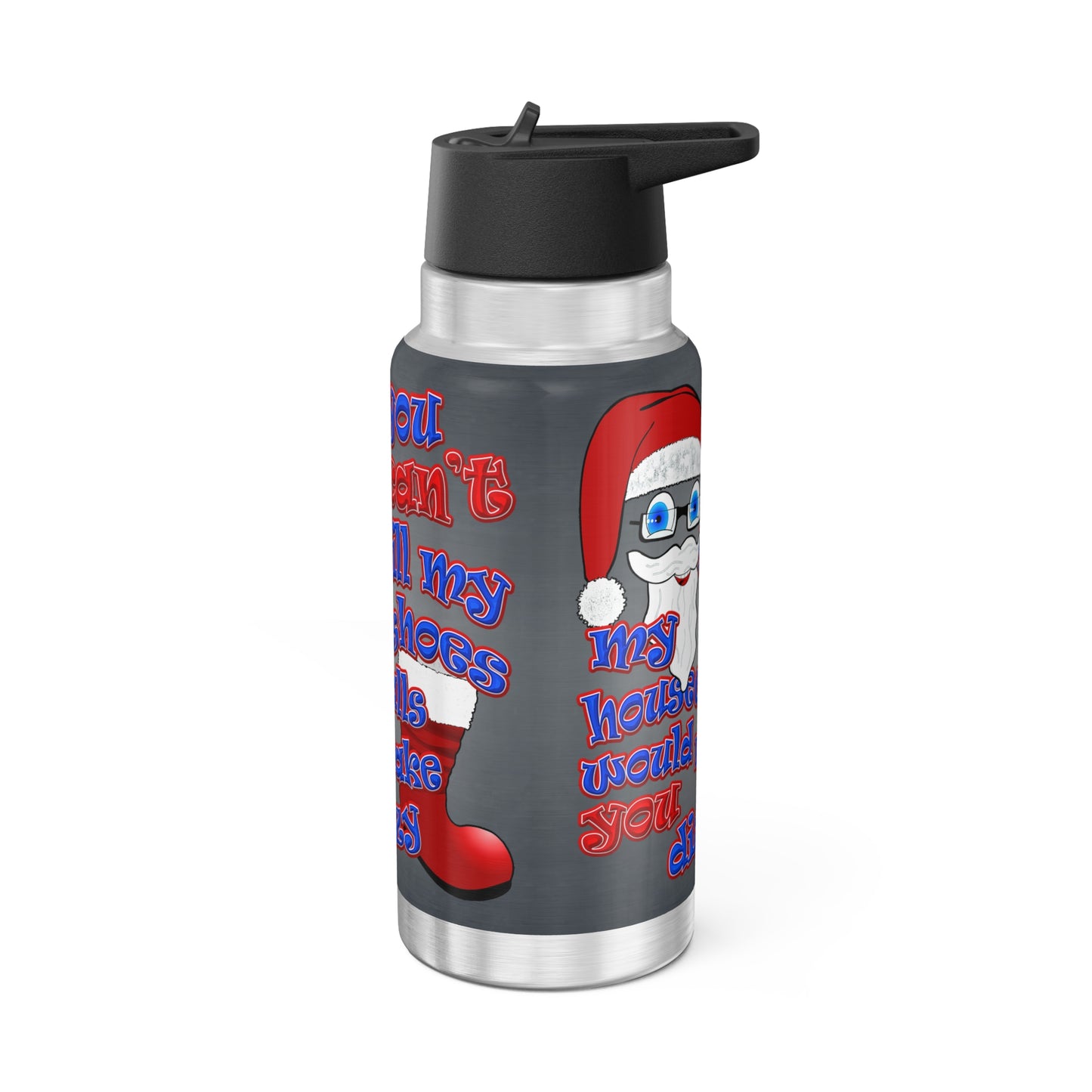 santa's shoes - Gator Tumbler, 32oz  (grey-light grey)