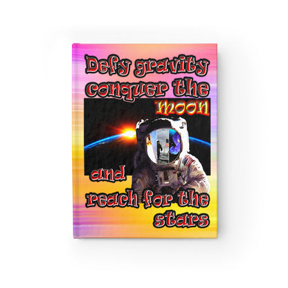 defy conquer reach - journal-blank (color blur)