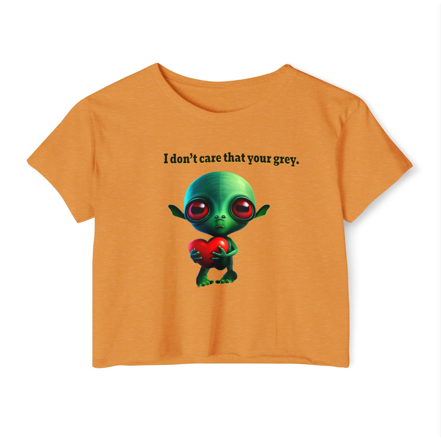 I don't care that your grey - Women's Festival Crop Top