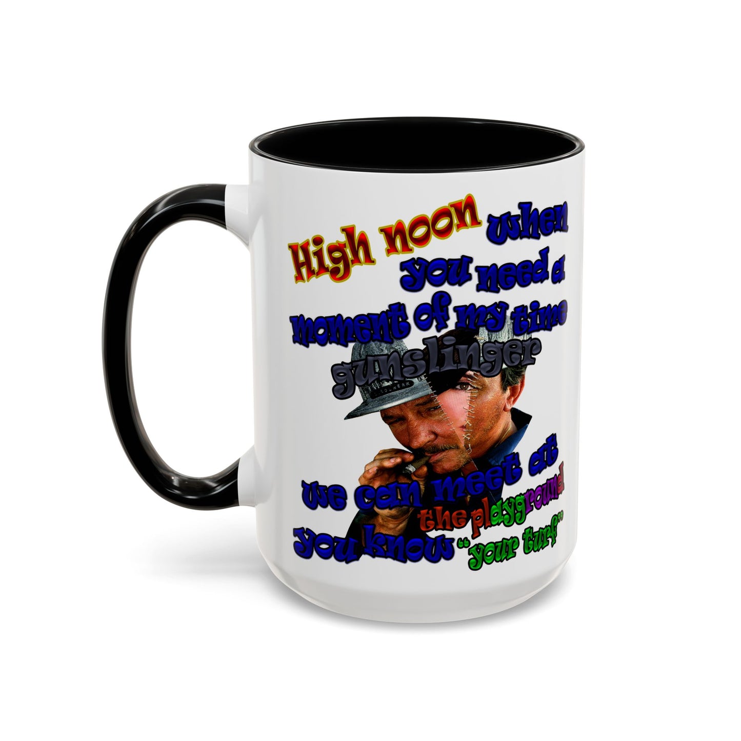 high noon - Accent Mug (white)