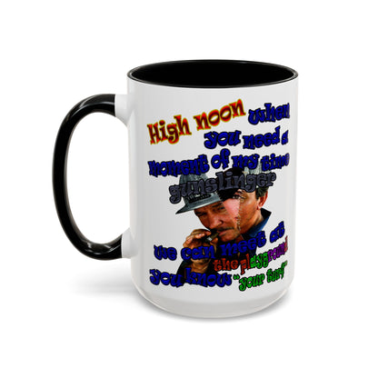 high noon - Accent Mug (white)