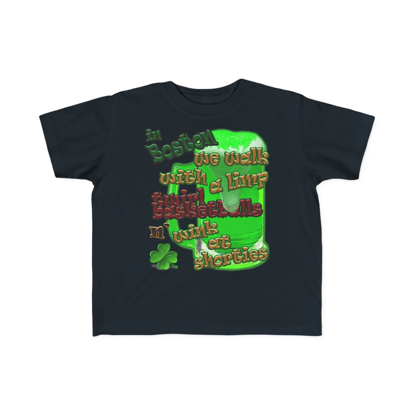 celtics logo - Toddler's Fine Jersey Tee