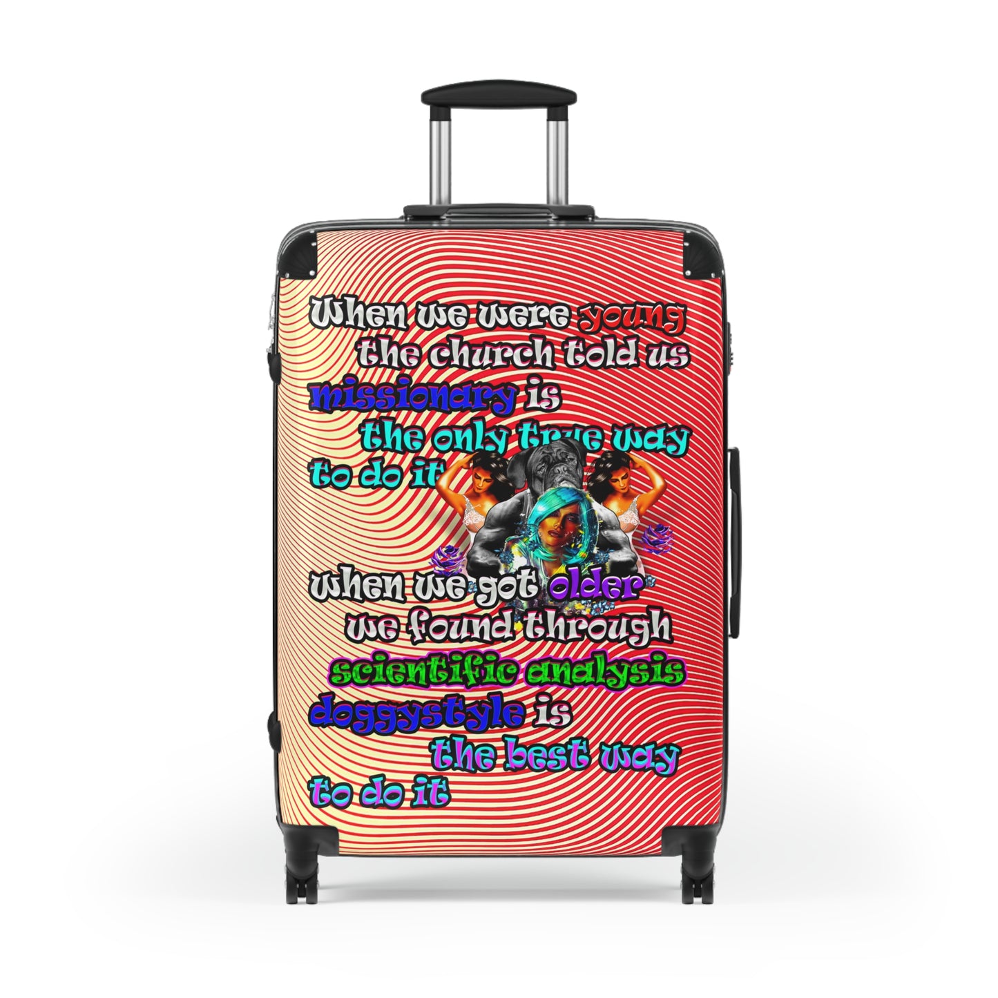 doggystyle - Suitcase (yellow-orange wave)
