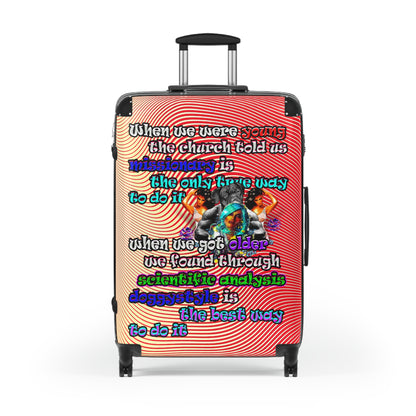 doggystyle - Suitcase (yellow-orange wave)