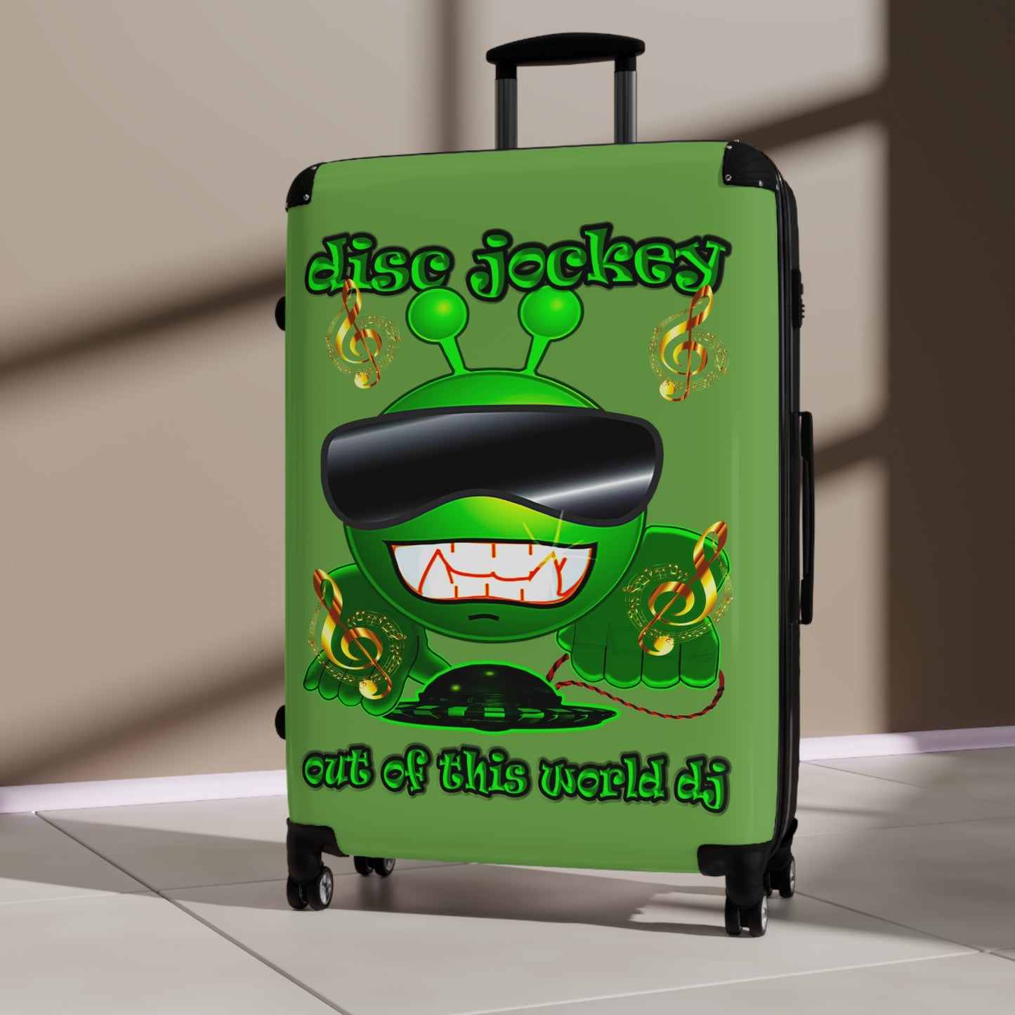 disc jockey - Suitcase (green)