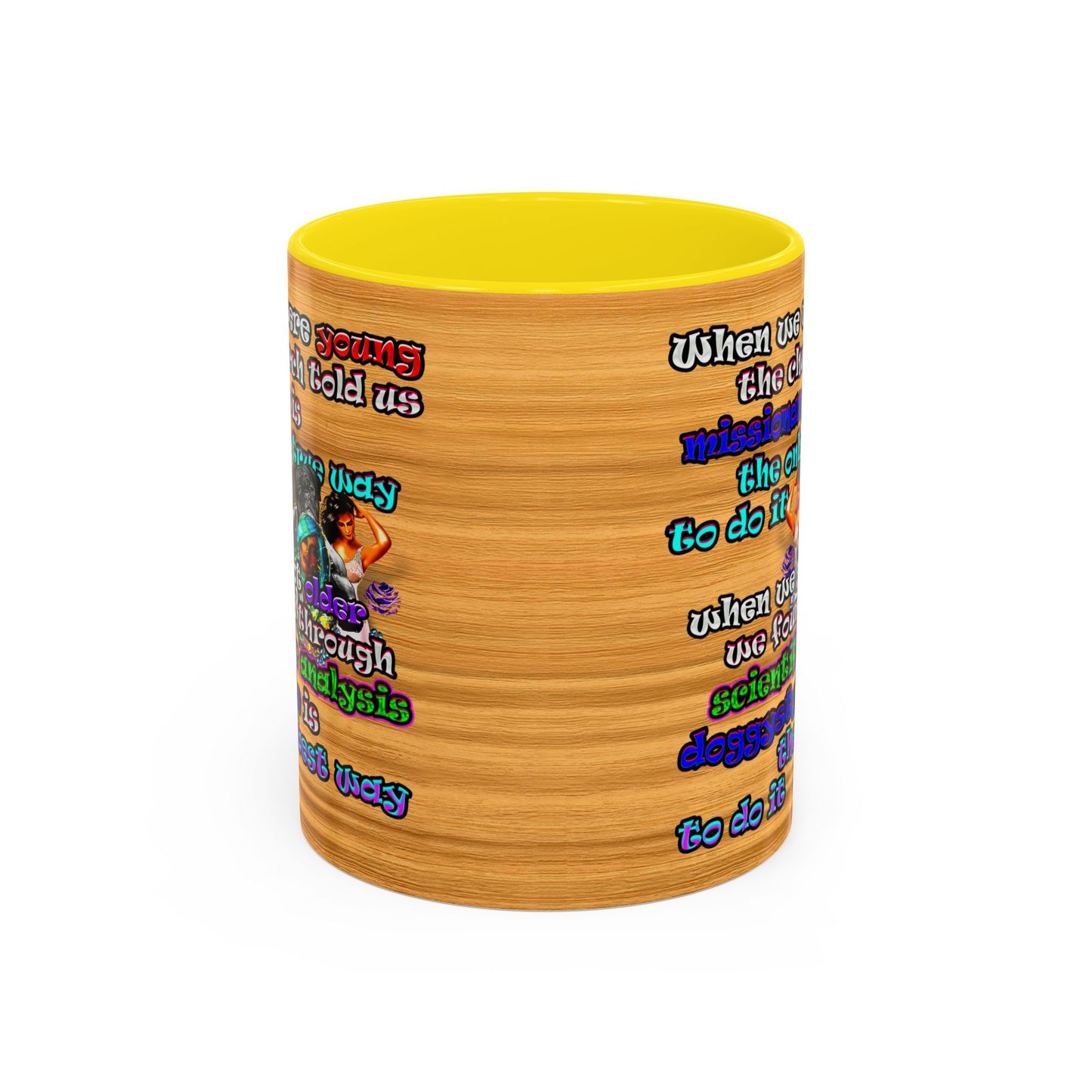 doggystyle - Accent Mug (butterscotch wood finish)