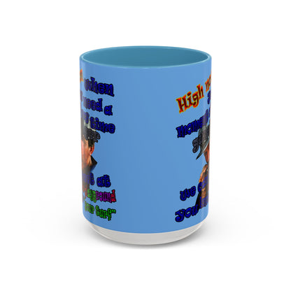 high noon - Accent Mug (light blue)