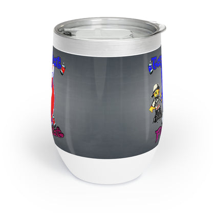 tag that - Chill Wine Tumbler (grey-light grey)