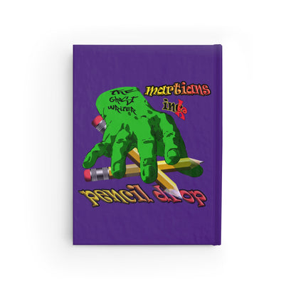 donkeys and elephants - journal-lined (purple)