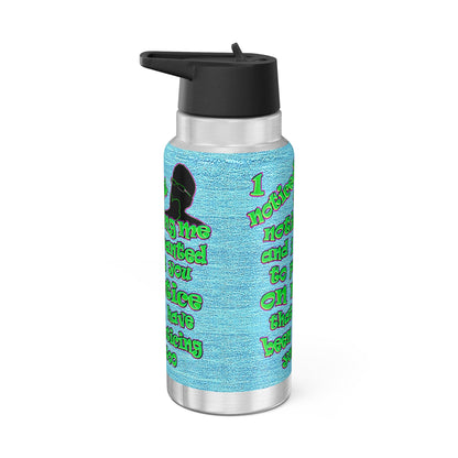 noticed you noticing - Gator Tumbler, 32oz  (faded blue)