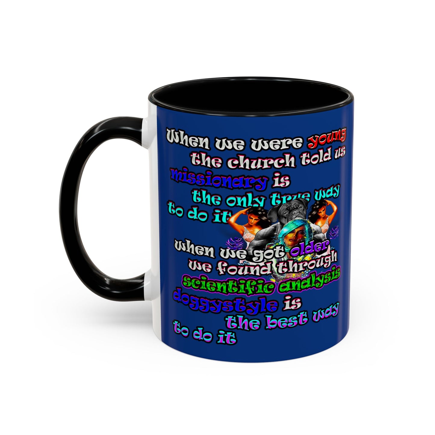 doggystyle - Accent Mug (dark blue)