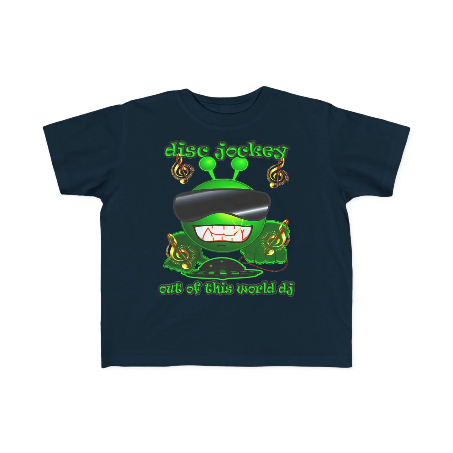 disc jockey - Toddler's Fine Jersey Tee