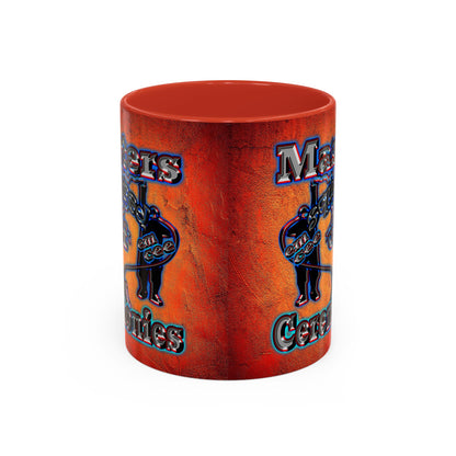 em cee squared - Accent Mug (burnt orange)