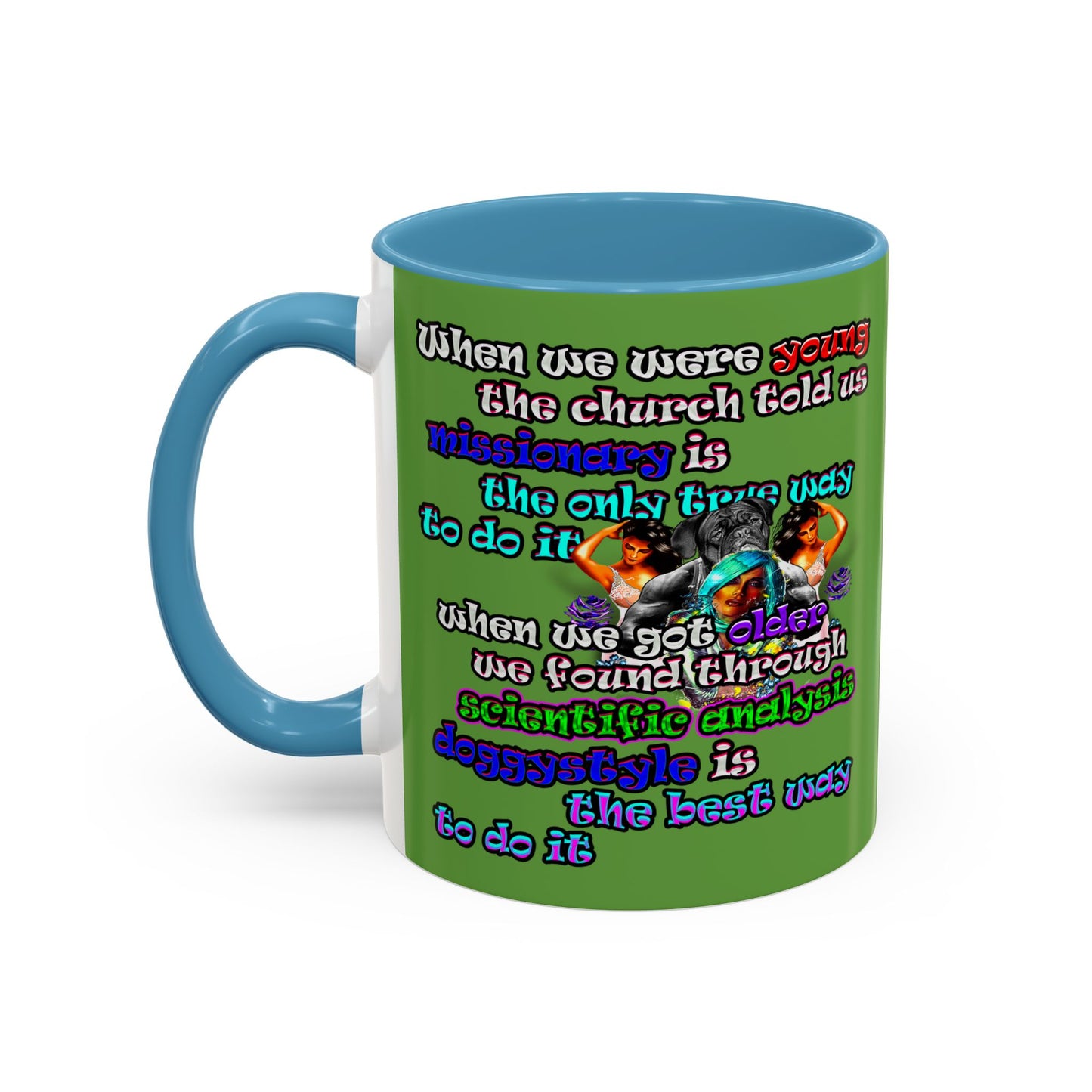 doggystyle - Accent Mug (green)