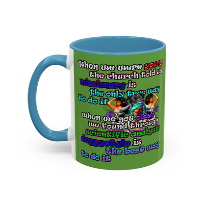 doggystyle - Accent Mug (green)