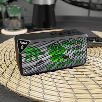 stick that in your pipe and smoke it - Jabba Bluetooth Speaker (brushed nickel)