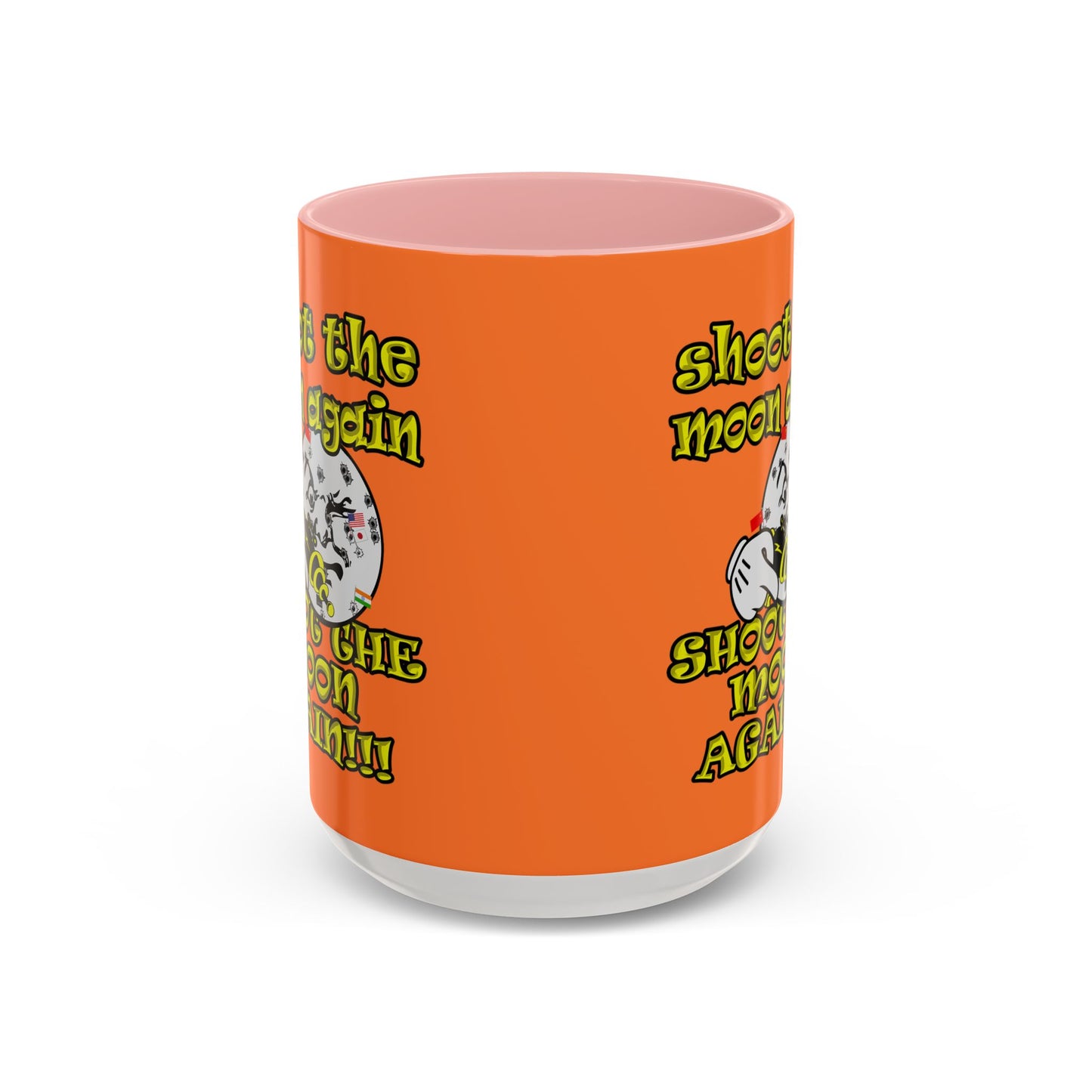 shoot the moon again - Accent Mug (crusta)