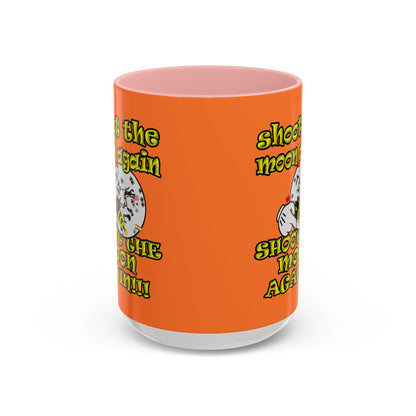 shoot the moon again - Accent Mug (crusta)